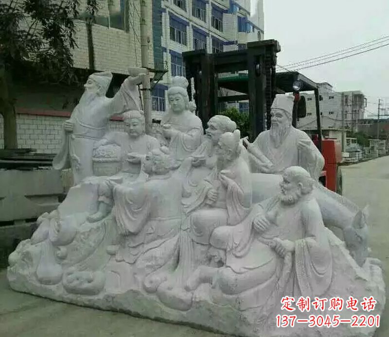 合肥八仙过海石雕