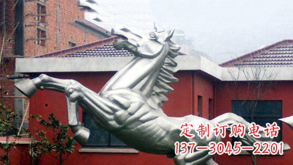 合肥不锈钢奔马雕塑展现力量与美感
