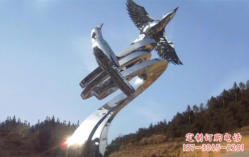 合肥不锈钢动物雕塑——美化城市环境