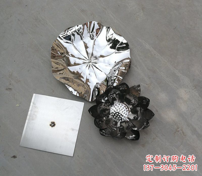 合肥不锈钢荷叶雕塑传承传统文化