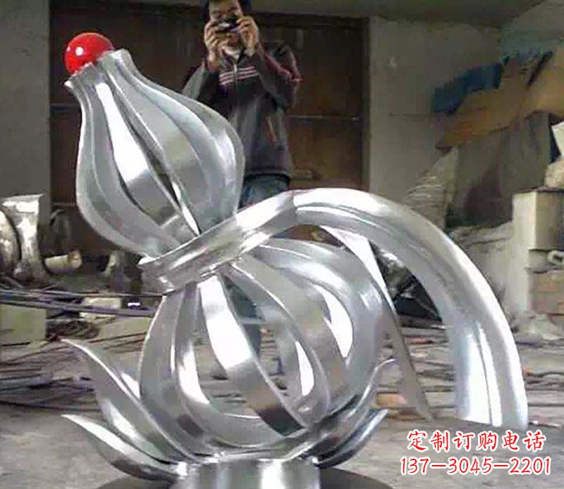 合肥不锈钢葫芦雕塑艺术与科技的完美结合