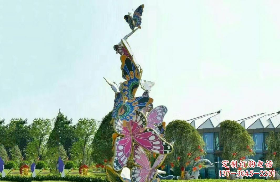 合肥不锈钢蝴蝶美丽的雕塑之美