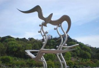 合肥海鸥雕塑传递自然之美
