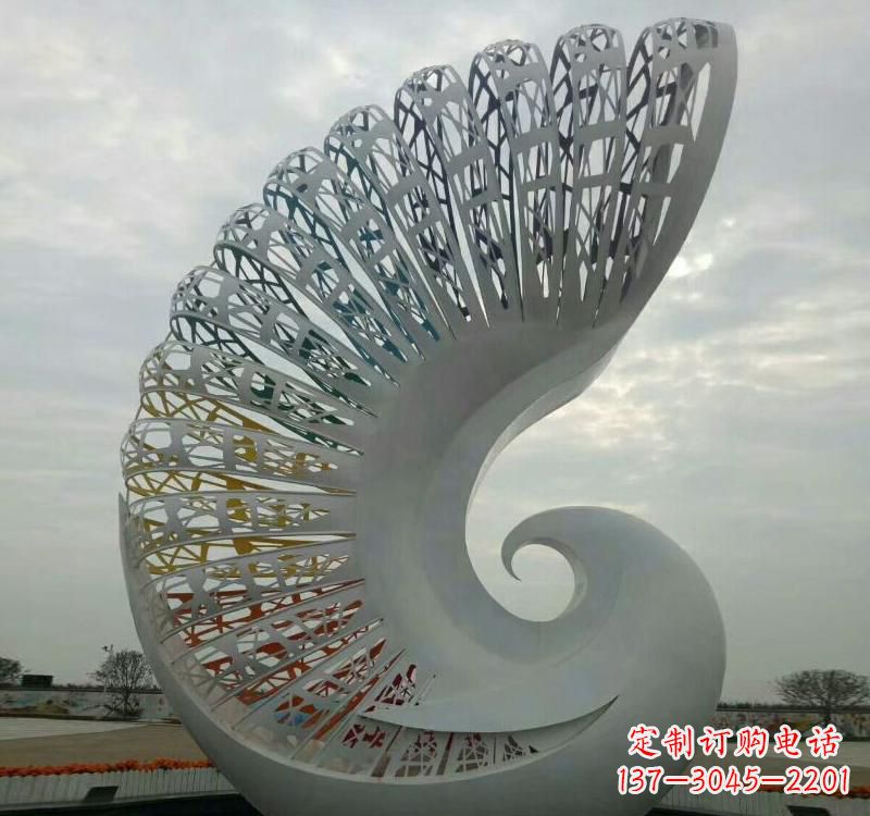 合肥不锈钢火凤凰雕塑