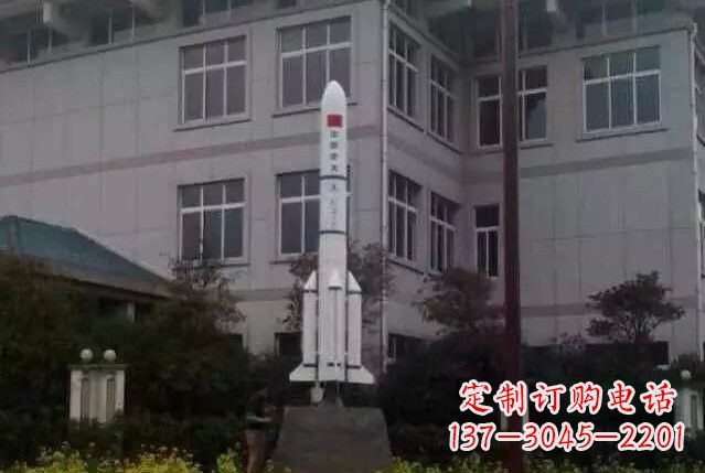 合肥不锈钢火箭雕塑给城市带来无限美