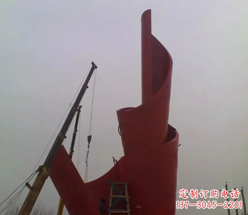 合肥不锈钢火炬雕塑点燃社会进步的火炬