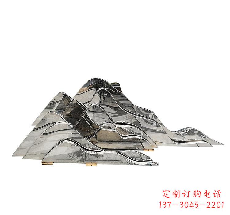 合肥不锈钢假山雕塑