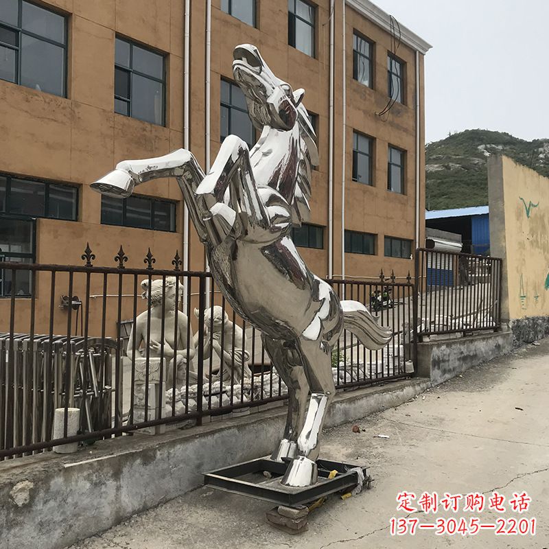 合肥不锈钢马雕塑精美绝伦