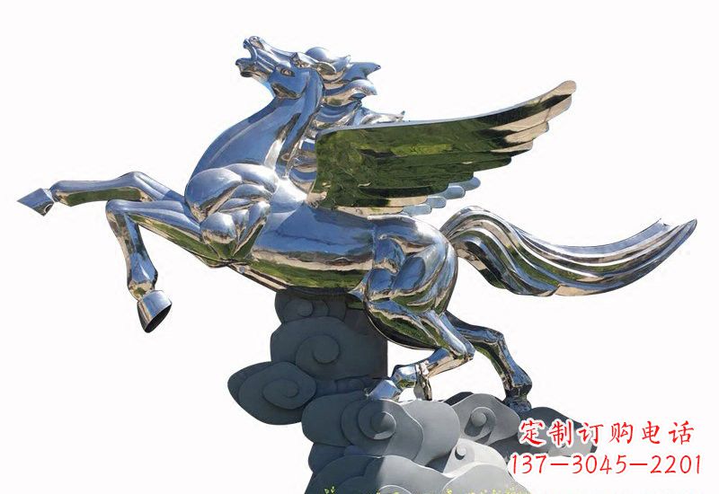 合肥不锈钢马雕塑把美丽的艺术带入家庭