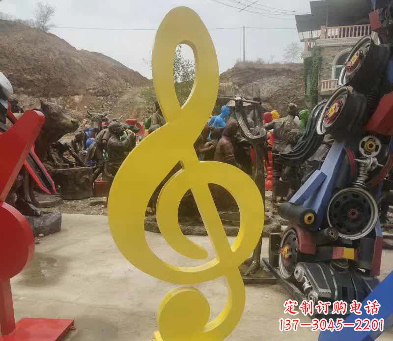 合肥不锈钢音符雕塑美丽而持久的艺术