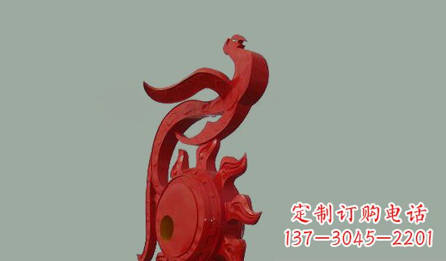 合肥不锈钢孔雀雕塑
