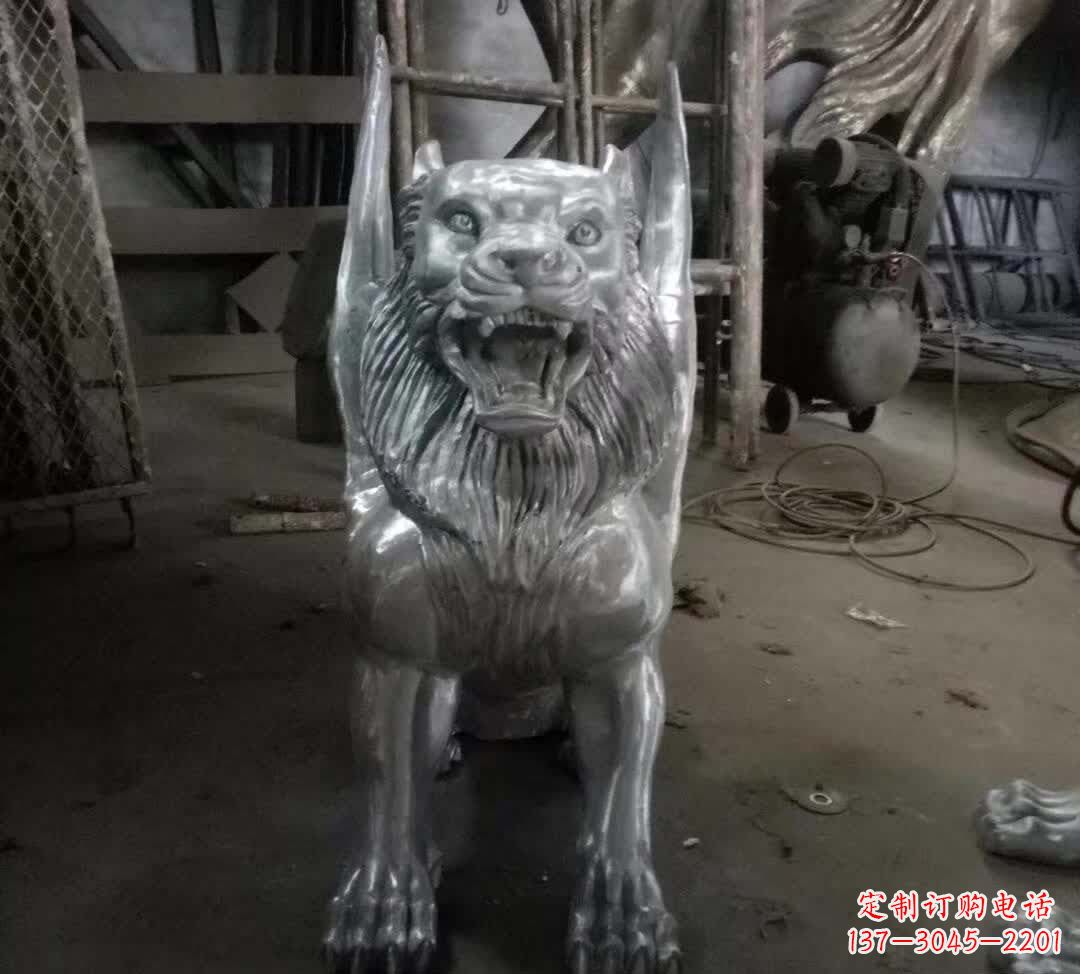 合肥不锈钢老虎雕塑经典的艺术品