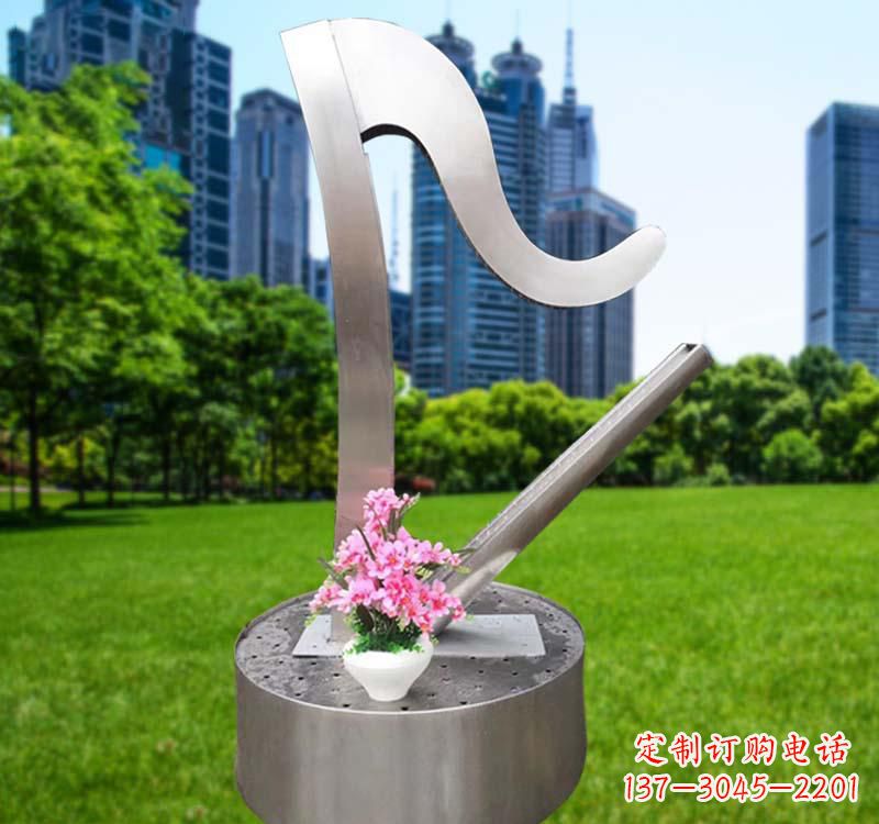 合肥不锈钢竖琴雕塑艺术的精髓