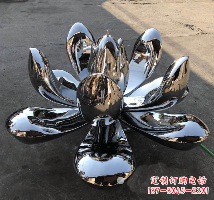 合肥不锈钢莲花雕塑