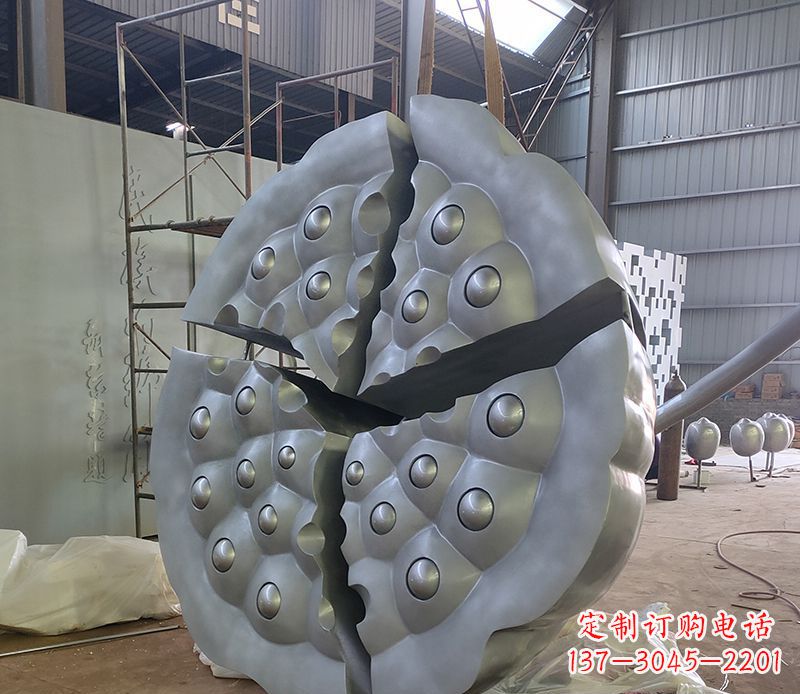 合肥不锈钢莲蓬景观雕塑