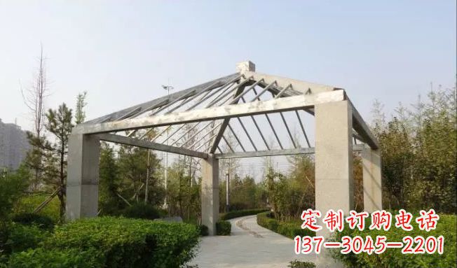 合肥不锈钢凉亭公园景观雕塑