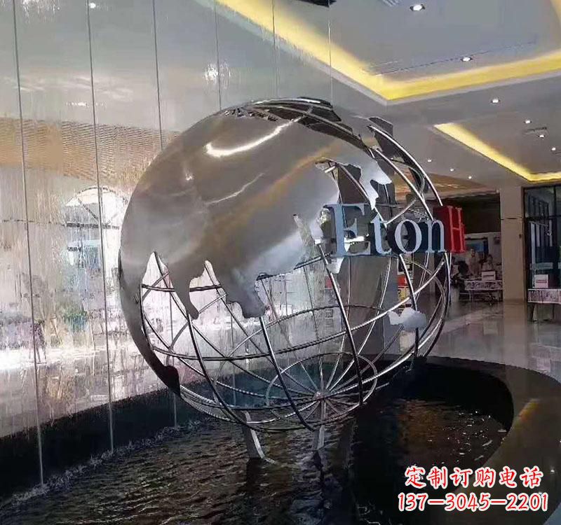 合肥不锈钢流水喷泉雕塑
