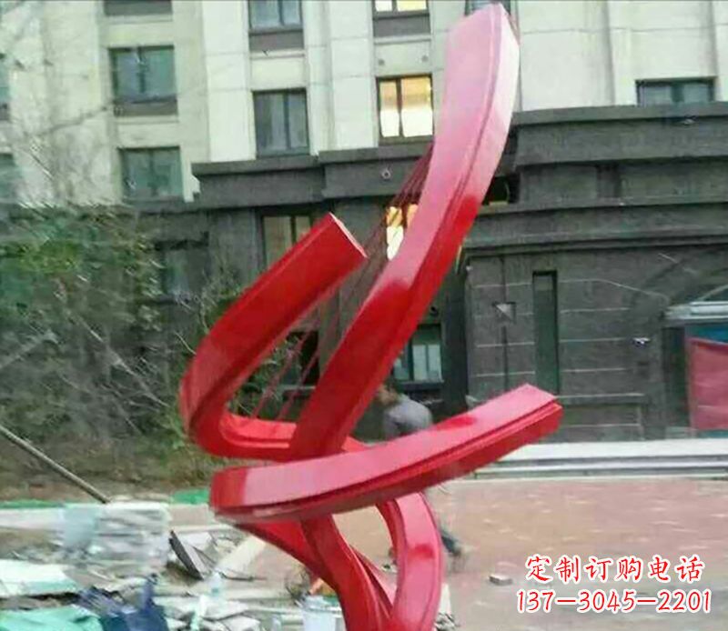 合肥不锈钢螺旋飘带