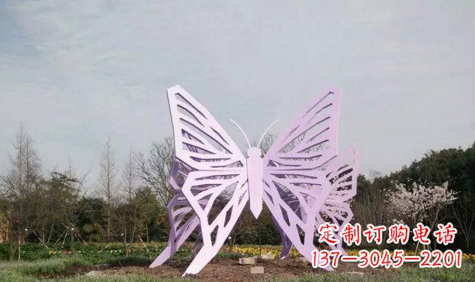 合肥不锈钢旅游区蝴蝶雕塑