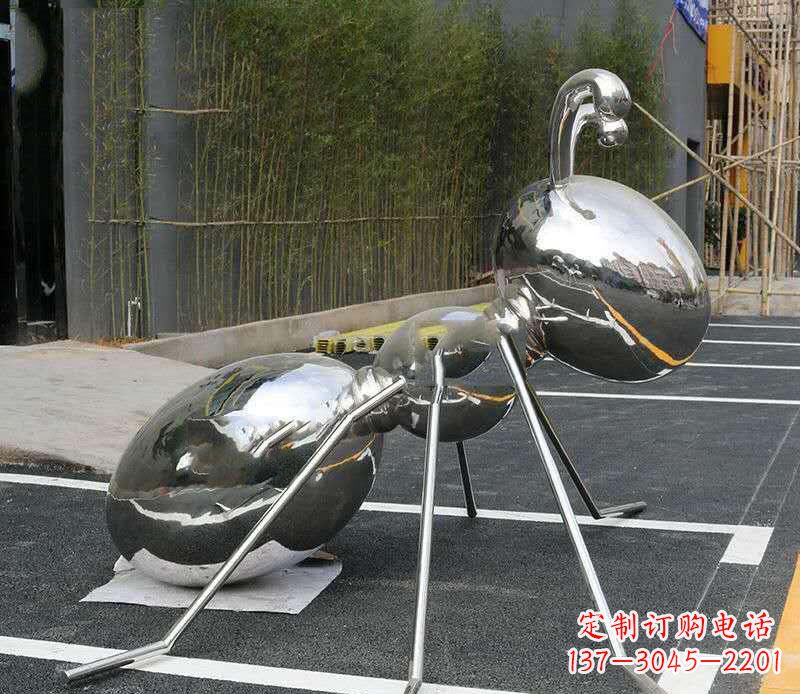 合肥不锈钢蚂蚁雕塑