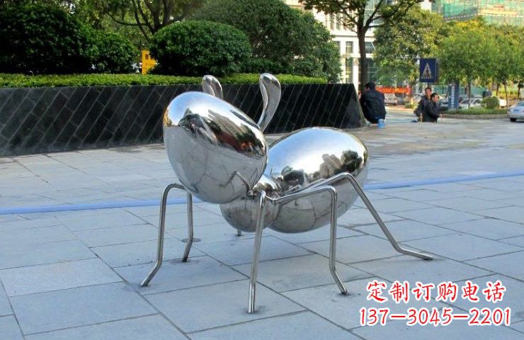 合肥不锈钢蚂蚁雕塑222