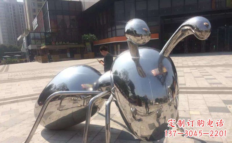 合肥不锈钢蚂蚁景观雕塑