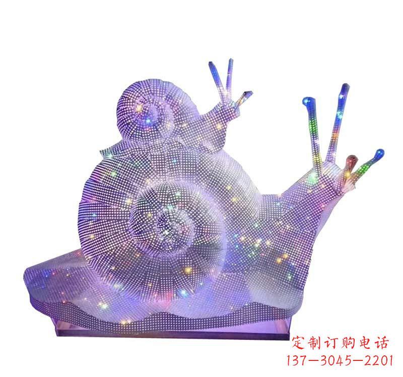 合肥不锈钢母子蜗牛雕塑