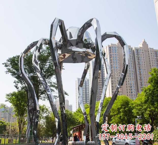 合肥不锈钢螃蟹雕塑2