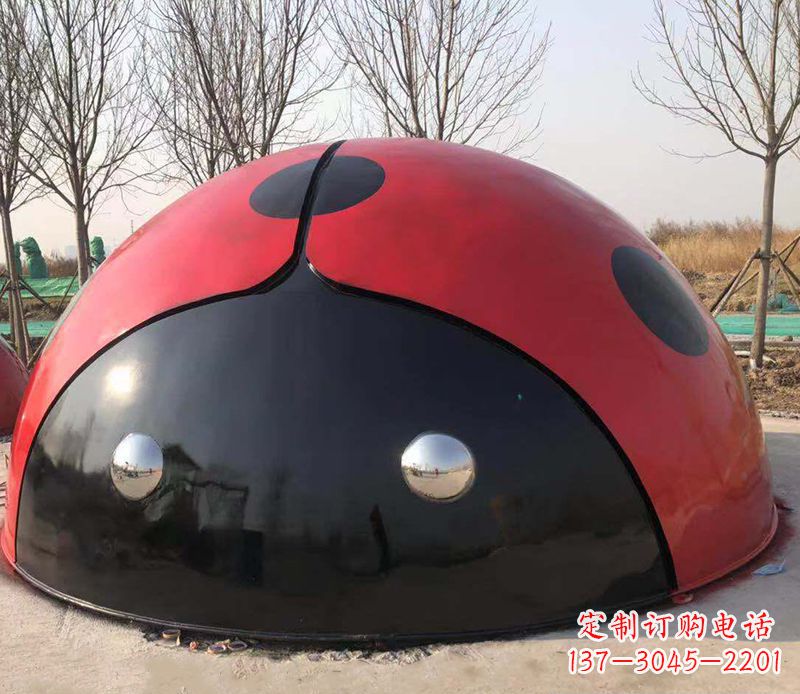 合肥不锈钢瓢虫雕塑