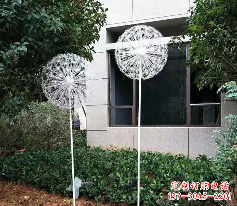 合肥不锈钢蒲公英雕塑