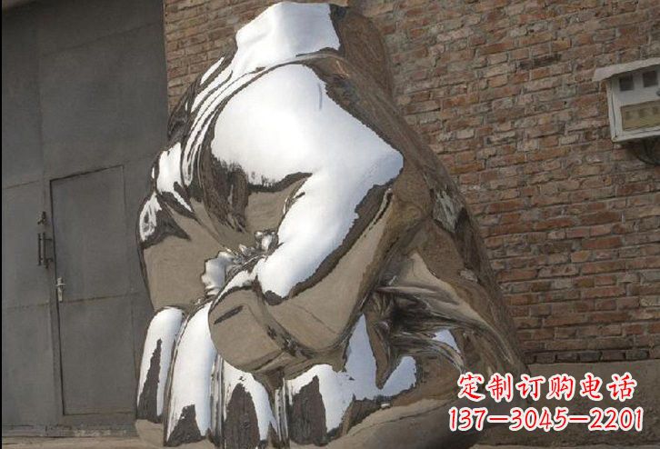 合肥不锈钢拳头雕塑