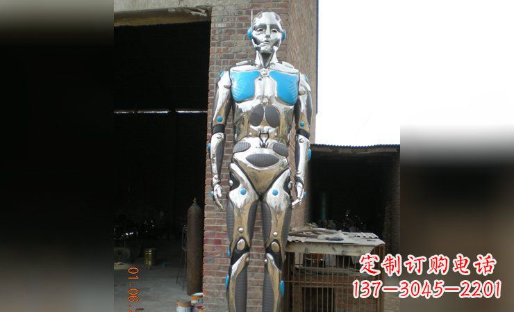 合肥不锈钢人体雕塑