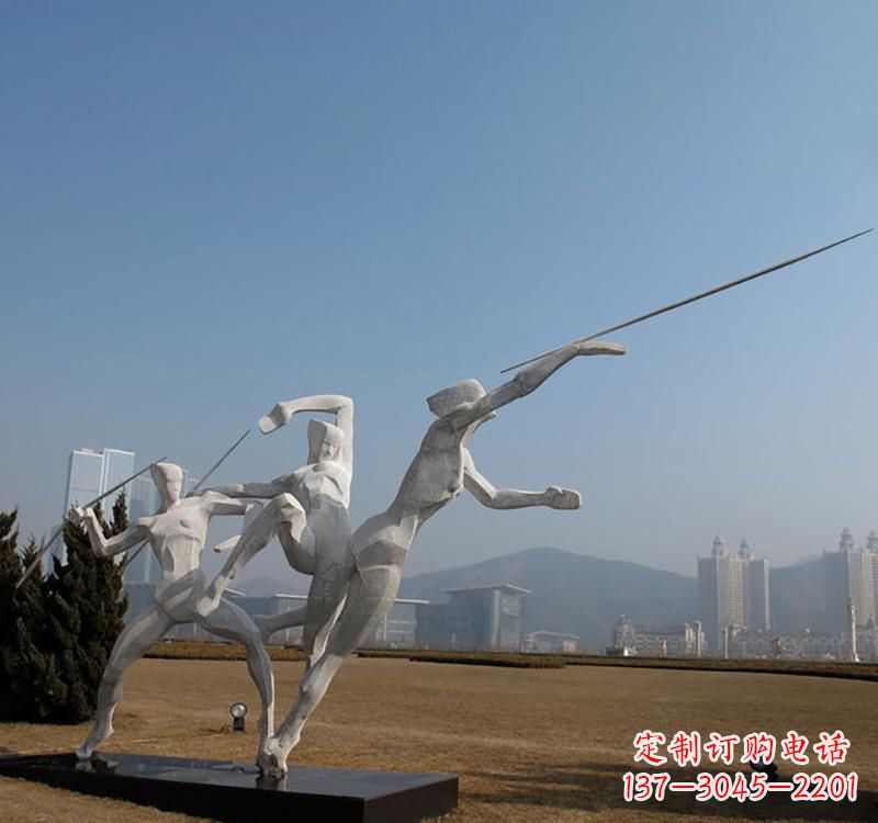 合肥不锈钢标枪雕塑