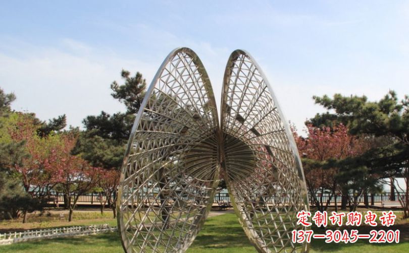 合肥不锈钢扇贝公园景观雕塑