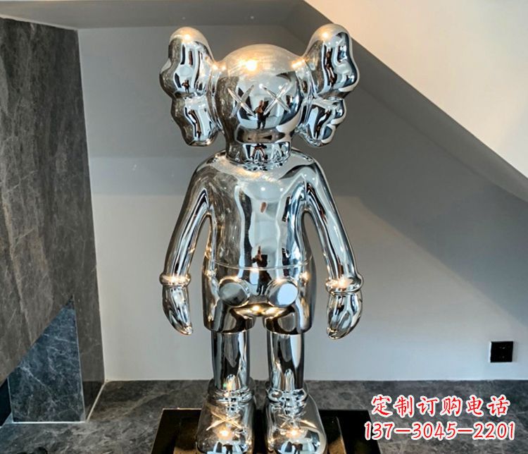 合肥精致的不锈钢机器人雕塑