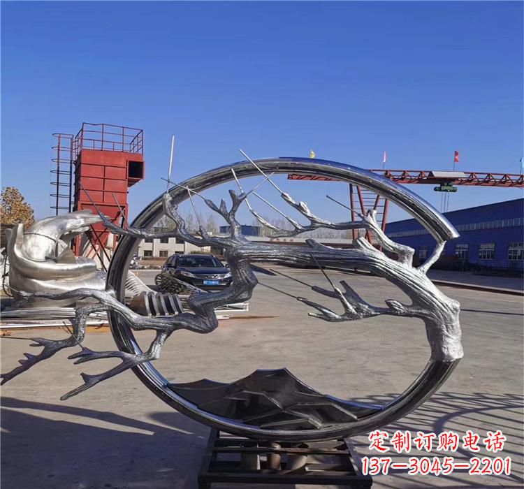 合肥不锈钢树枝雕塑艺术与自然的完美结合
