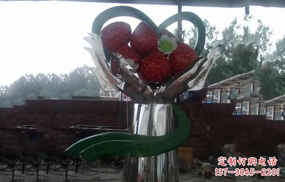 合肥不锈钢水果雕塑精美绝伦