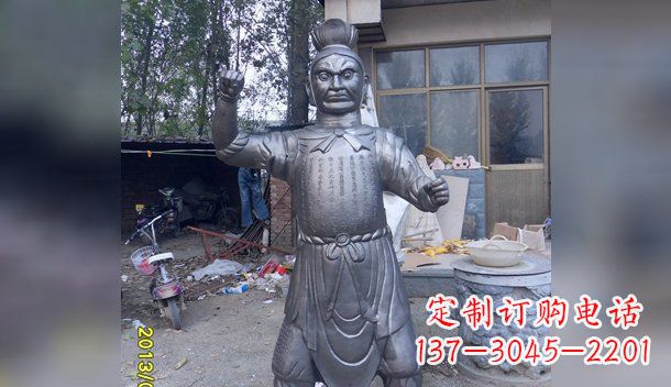 合肥不锈钢四大天王雕塑神圣守护者