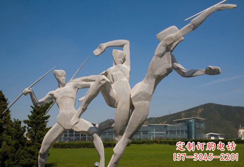 合肥不锈钢标枪雕塑象征勇气和力量