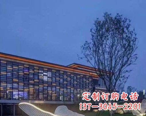 合肥不锈钢网状蝴蝶雕塑——精美而优雅