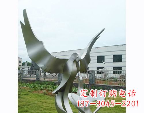合肥面世的不锈钢动物雕塑