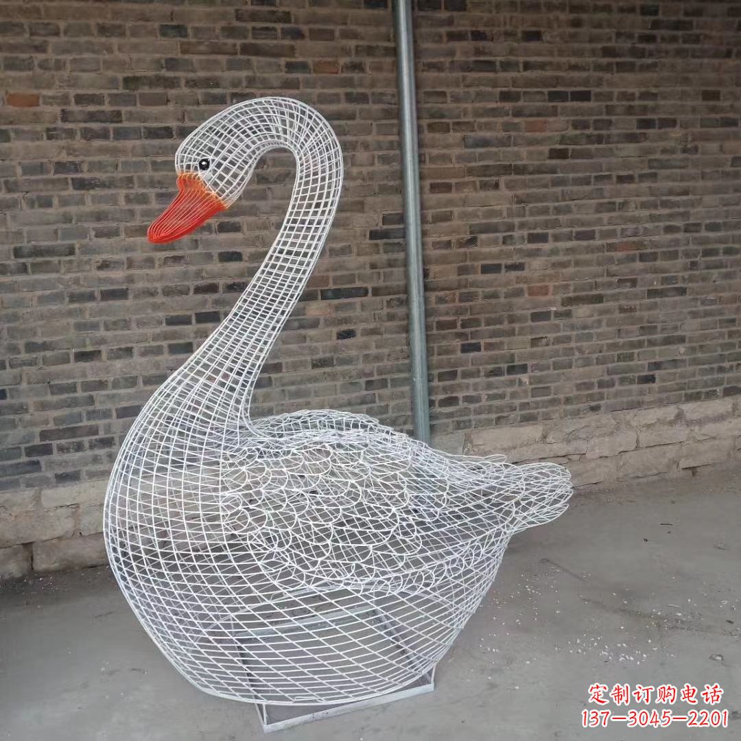 合肥精致的不锈钢天鹅雕塑