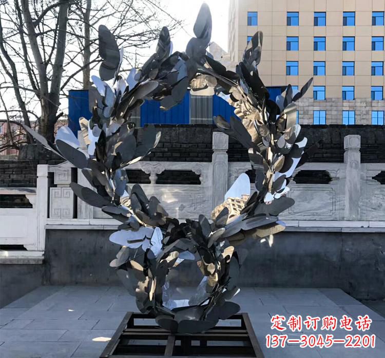 合肥不锈钢蝴蝶之美——不锈钢艺术蝴蝶景观雕塑