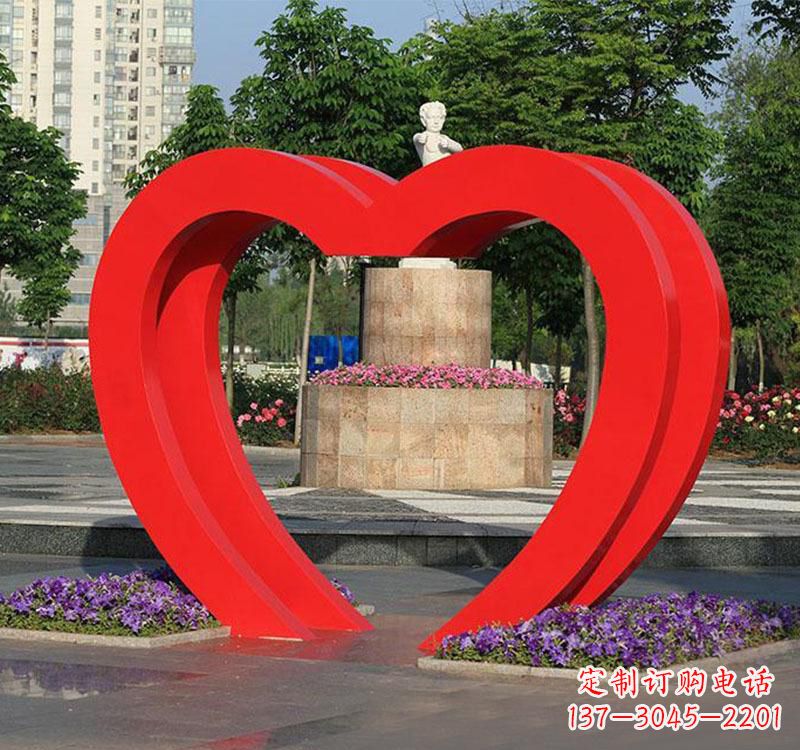 合肥精美不锈钢拱门雕塑