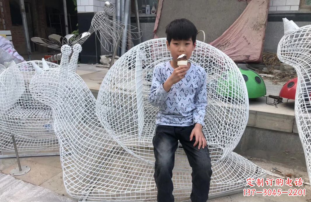 合肥精美不锈钢蜗牛雕塑