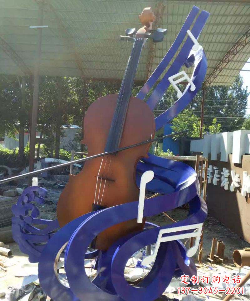 合肥不锈钢音符将音乐融入生活
