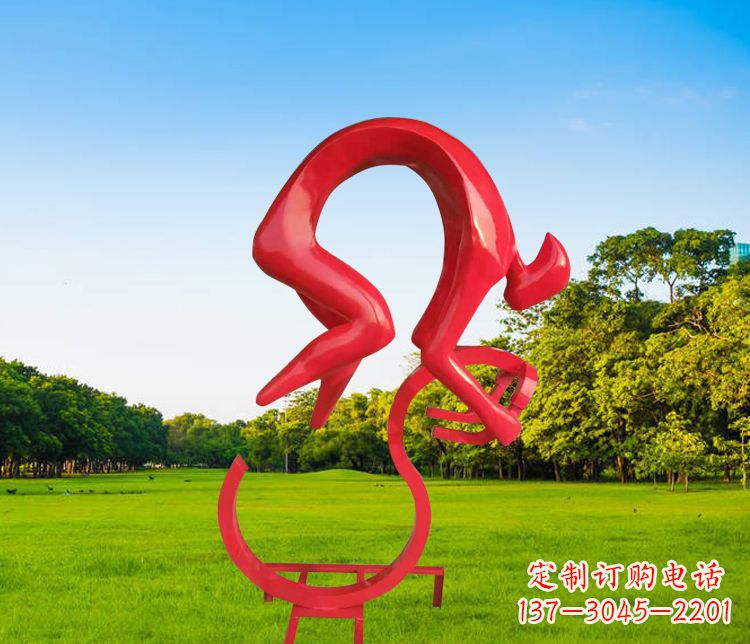 合肥不锈钢自行车雕塑精致美观的园林装置