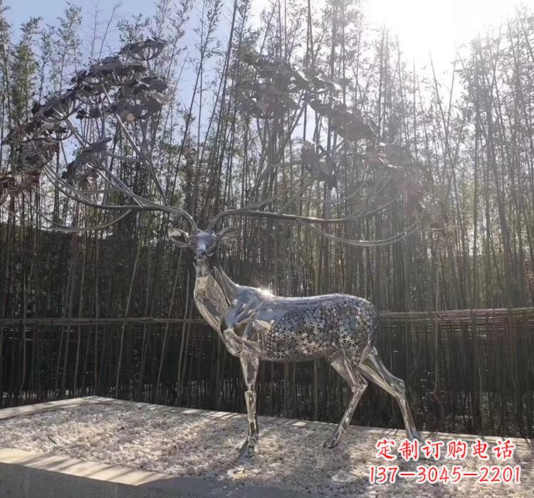 合肥不锈钢动物雕塑精美的艺术作品