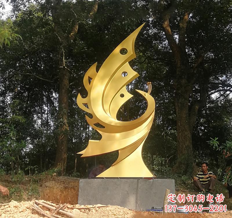 合肥不锈钢凤凰雕塑——彰显传统文化之美