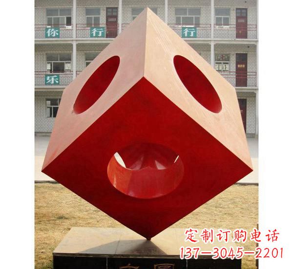 合肥不锈钢魔方雕塑展现精致与艺术